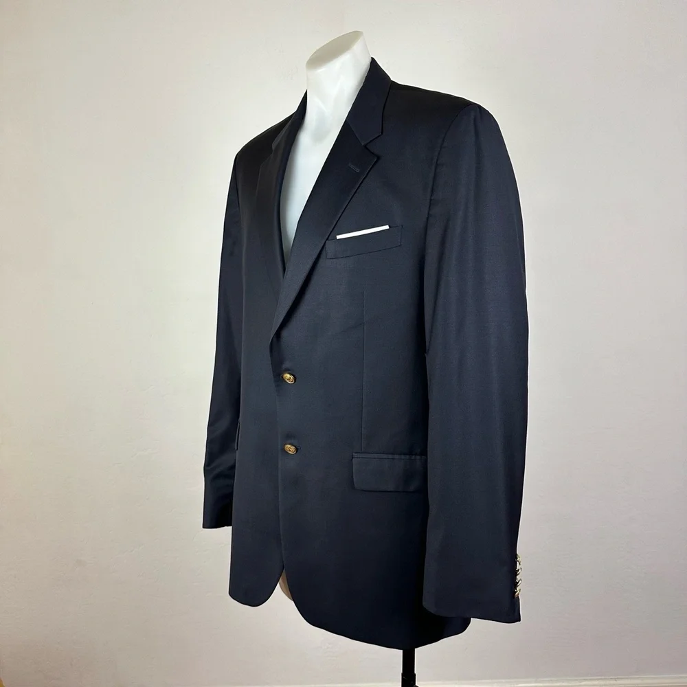 Ralph Lauren Coat-of-Arms Gold Button Sport Jacket Size 42L